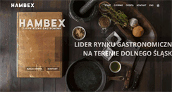 Desktop Screenshot of hambex.pl